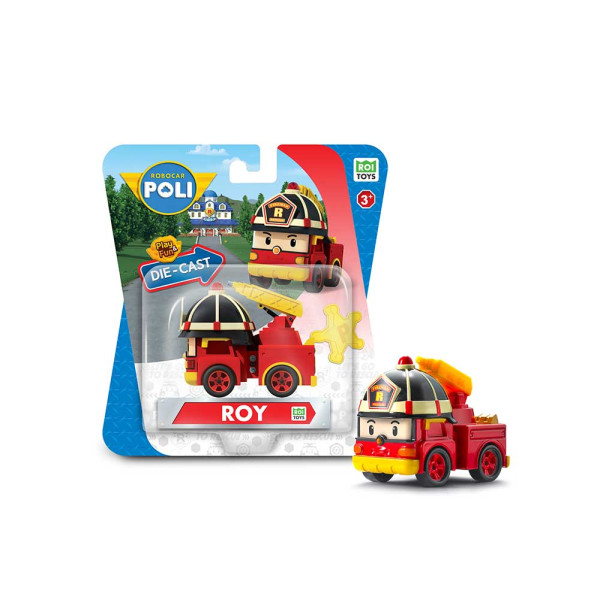 МЕТАЛЕВА КОЛЕКЦІЙНА МАШИНКА РОБОКАР РОЙ DIE CAST