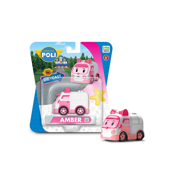 МЕТАЛЕВА КОЛЕКЦІЙНА МАШИНКА РОБОКАР ЕМБЕР DIE CAST