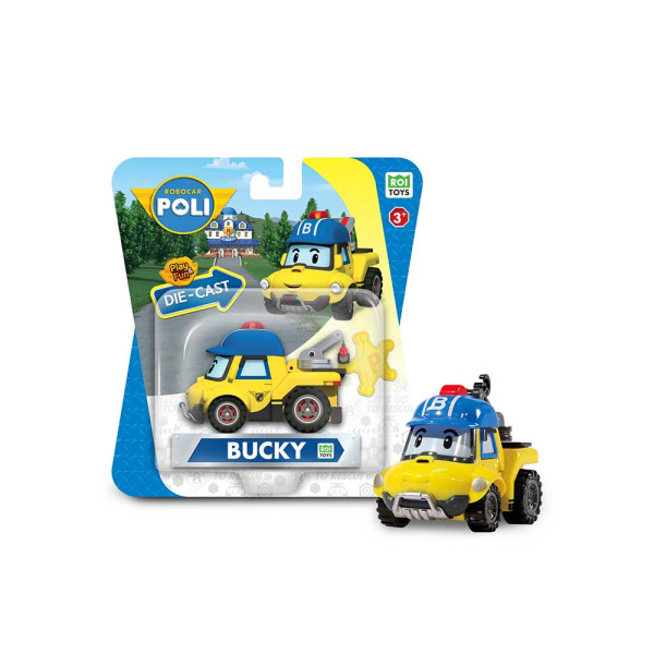 МЕТАЛЕВА КОЛЕКЦІЙНА МАШИНКА РОБОКАР БАККІ DIE CAST