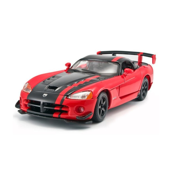 Автомодель - Dodge Viper Srt10 Acr (ассорті помаранч-чорн металік, червоно-чорн металік, 1:24)
