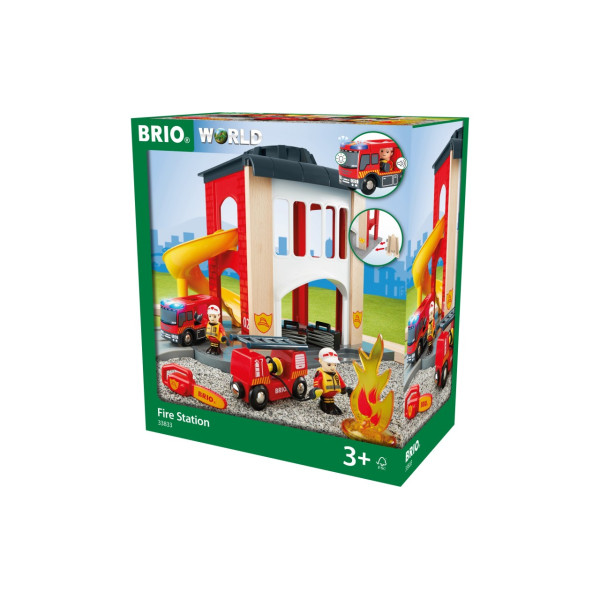 Ігровий набір BRIO Пожежна станція (33833)