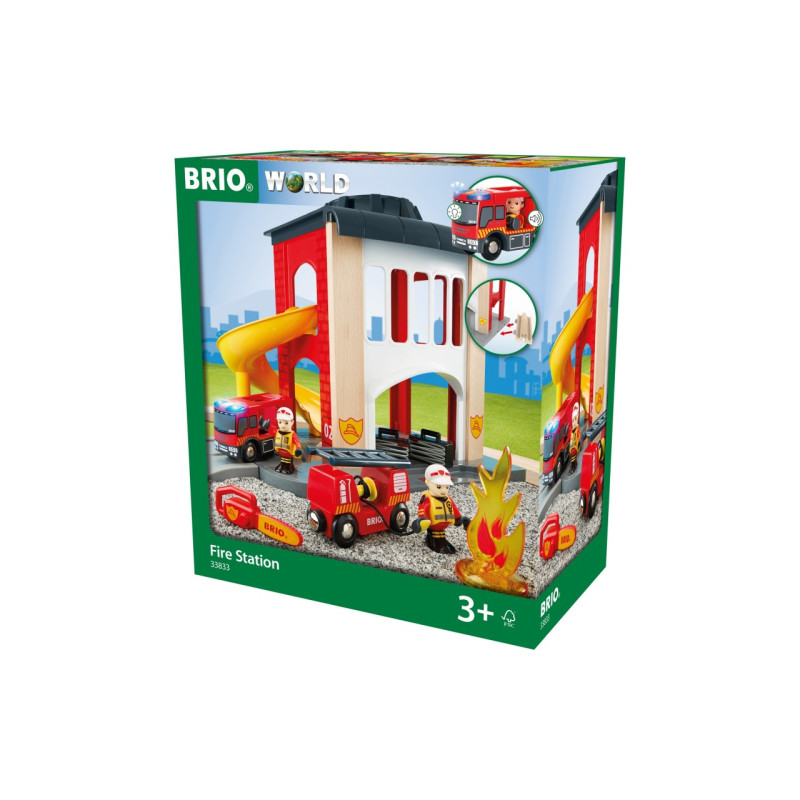 Ігровий набір BRIO Пожежна станція (33833)