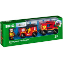 Аварійна пожежна машина для залізниці BRIO (33811)