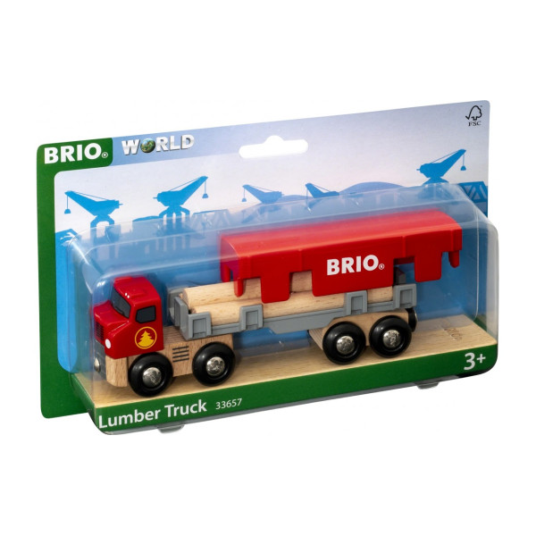 Вантажівка-лісовоз для залізниці BRIO (33657)