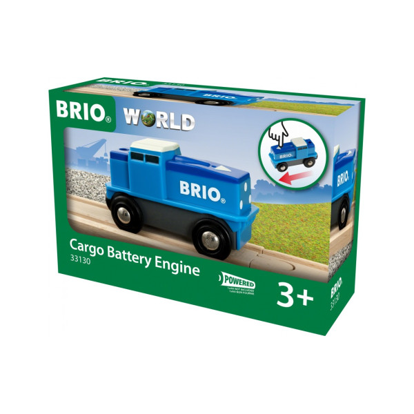 Вантажний локомотив для залізниці BRIO на батарейках (33130)