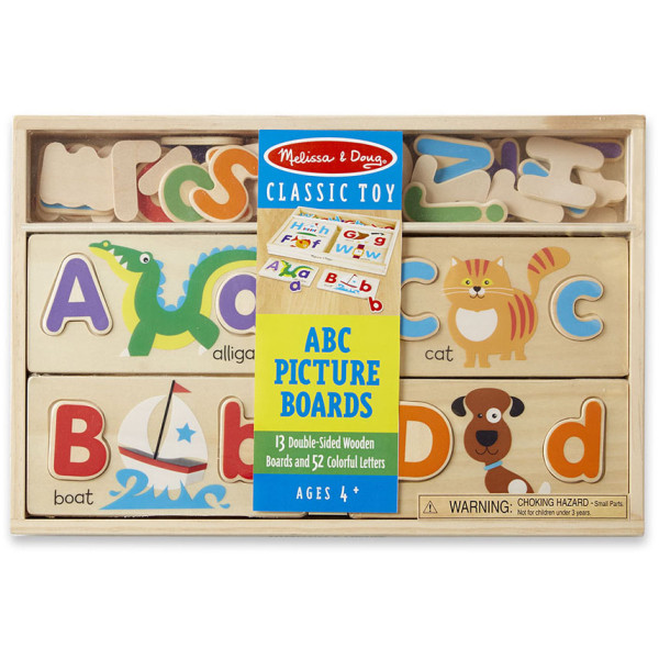 Дерев'яні пазли-дошки "Алфавіт" Melissa&Doug (MD9786)