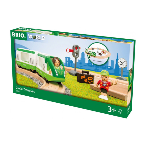 Дитяча залізниця BRIO кругова (33847)