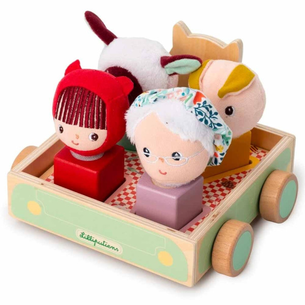 Каталка з сортером Lilliputiens Вовк Луї (83470)