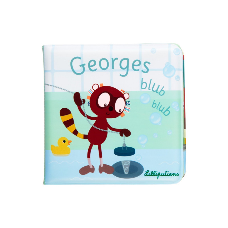 Книга для ванної Lilliputiens Лемур Джордж (83151)