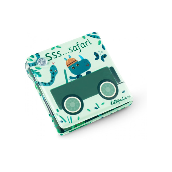Книга для ванної на присосках Lilliputiens Сафарі (83307)