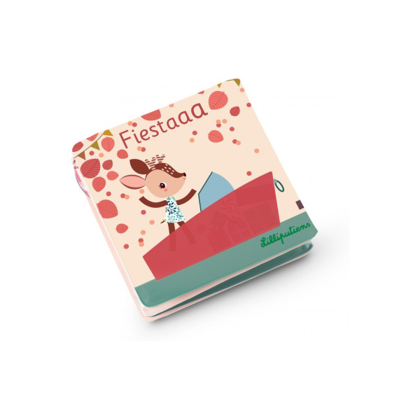 Книга для ванної на присосках Lilliputiens Фієста (83308)