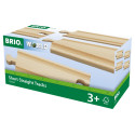 Колії для залізниці BRIO прямі 108 мм (33334)