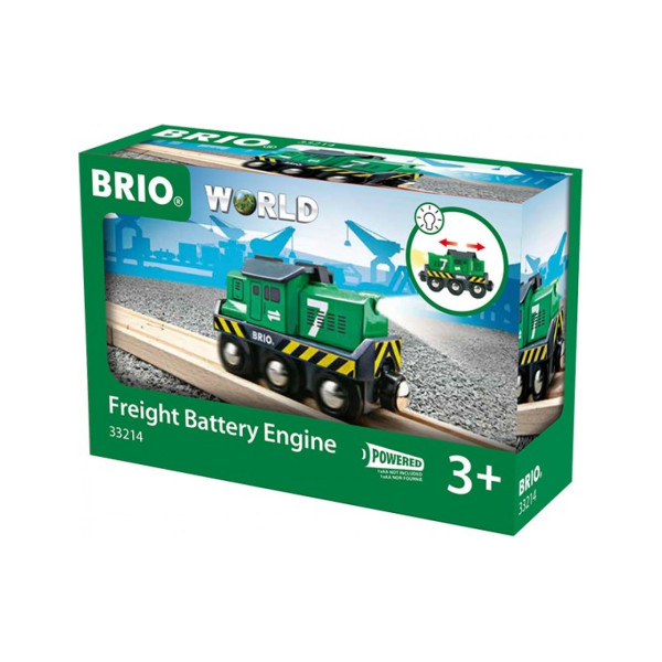Локомотив для залізниці BRIO на батарейках (33214)