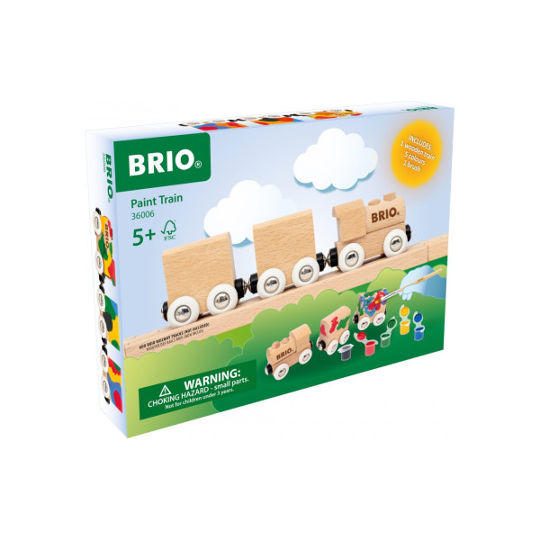 Набір BRIO Розфарбуй поїзд сам (36006)
