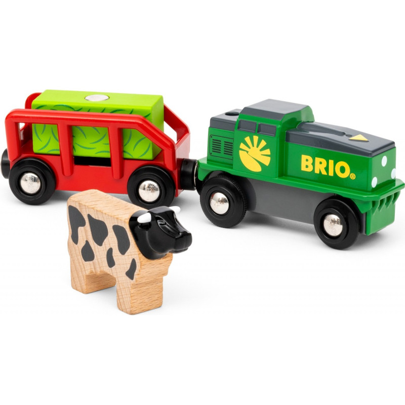 Поїзд BRIO Ферма на батарейках (36018)