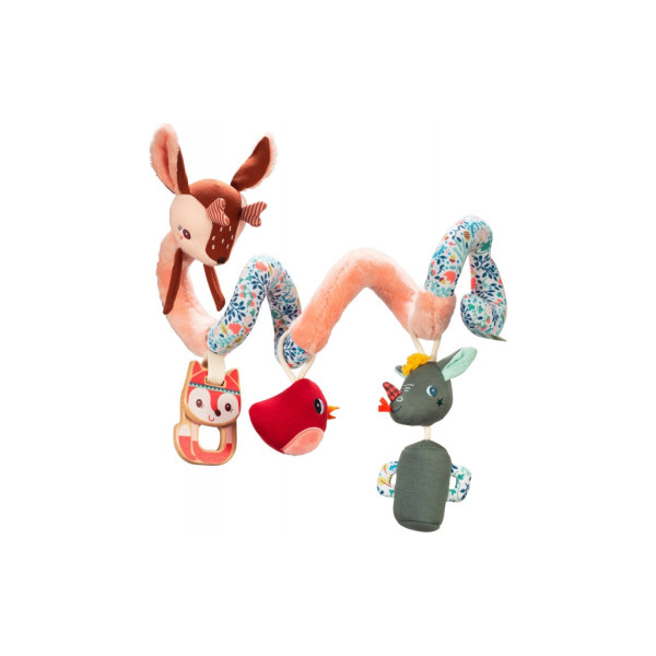Спіральна іграшка на коляску Lilliputiens Ліс (83337)
