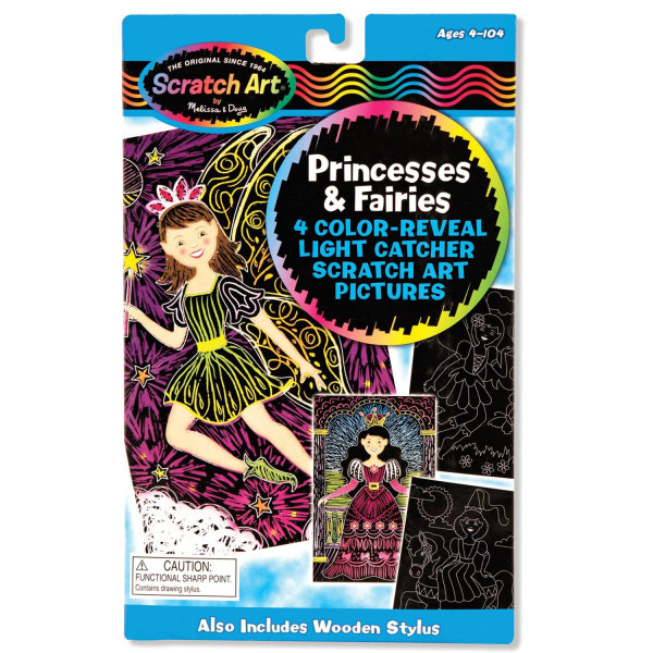 Набір царапок "Принцеси і феї" Melissa&Doug (MD5899)