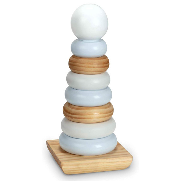 Величезна натуральна дерев'яна пірамідка Melissa&Doug (MD30540)
