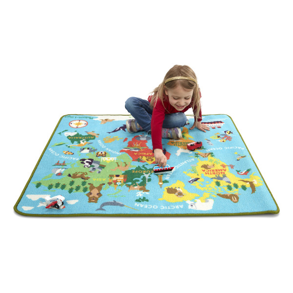 Ігровий килимок "Мапа світу" Melissa&Doug (MD5194)