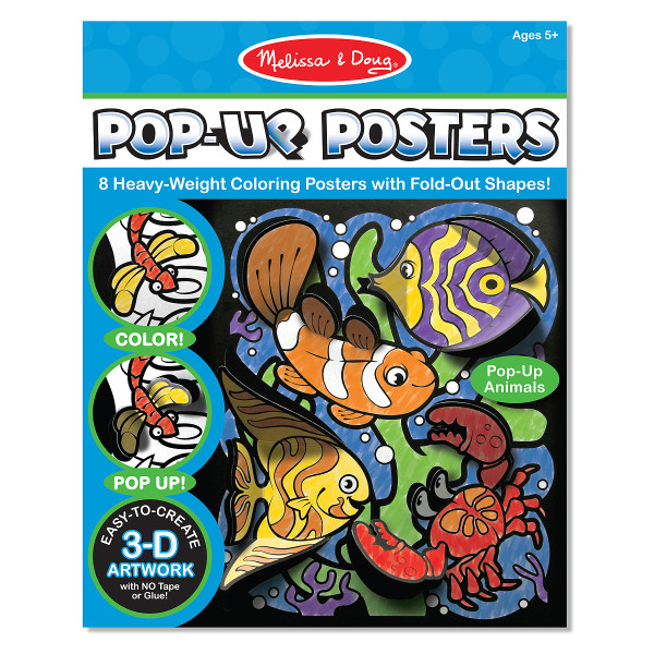 3D розмальовка "Тварини" Melissa&Doug (MD5283)