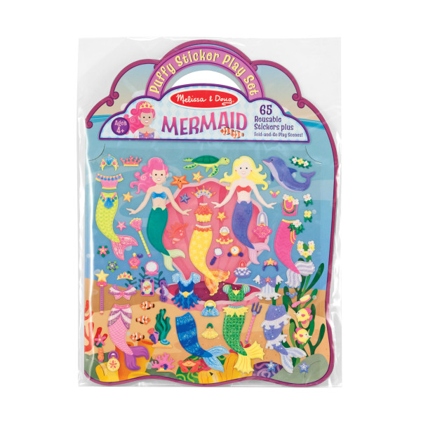Об'ємні багаторазові наліпки "Русалки" Melissa&Doug (MD19413)