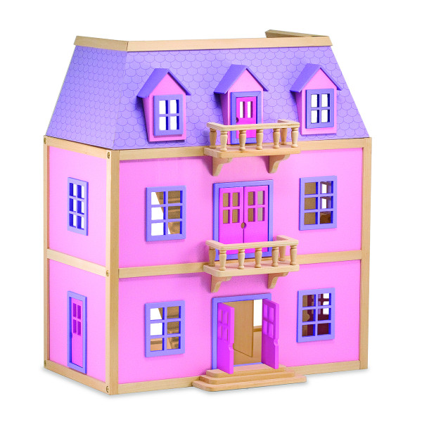 Багатоповерховий дерев'яний ляльковий будиночок Melissa&Doug (MD4570)