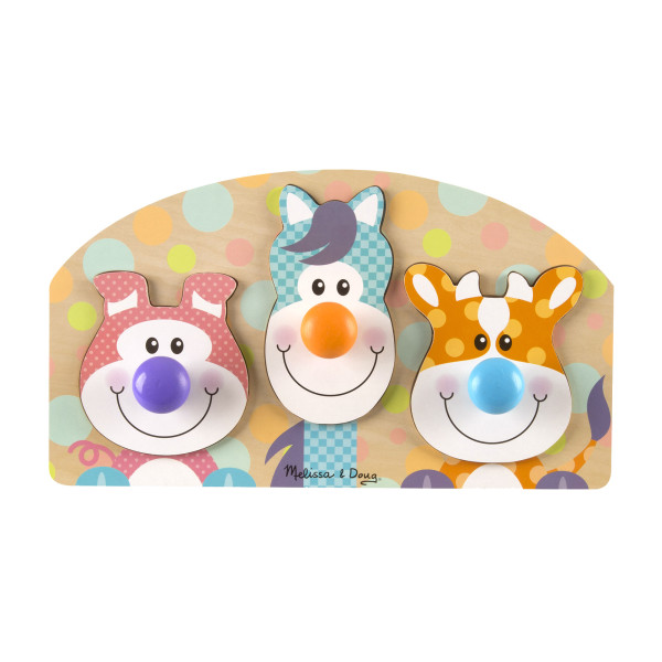 Перший формовий пазл "Тварини ферми" Melissa&Doug (MD13440)