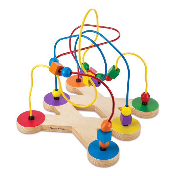 Класичний дерев'яний лабіринт з намистинами Melissa&Doug (MD12281)