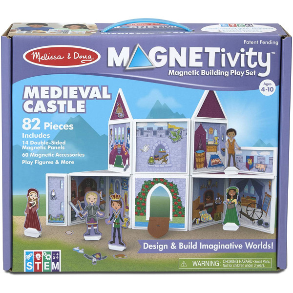 Ігровий магнітний набір "Середньовічний замок" Melissa&Doug (MD30662)