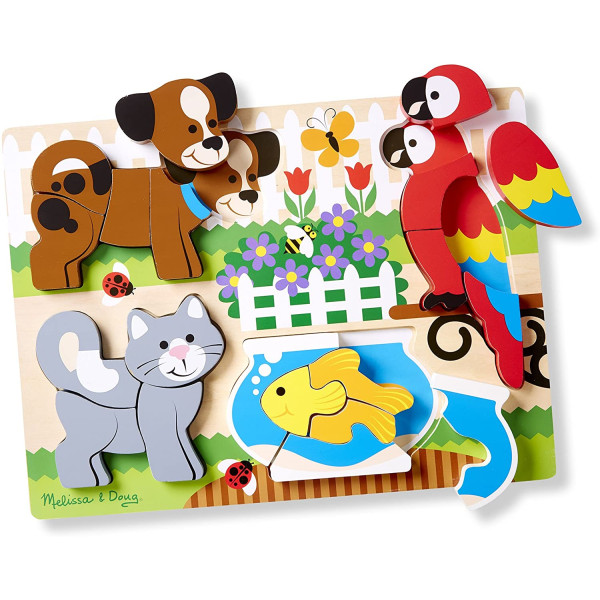 Формовий пазл "Домашні тварини" Melissa&Doug (MD11890)