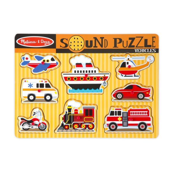 Звуковий пазл "Машинки" Melissa&Doug  (MD725)