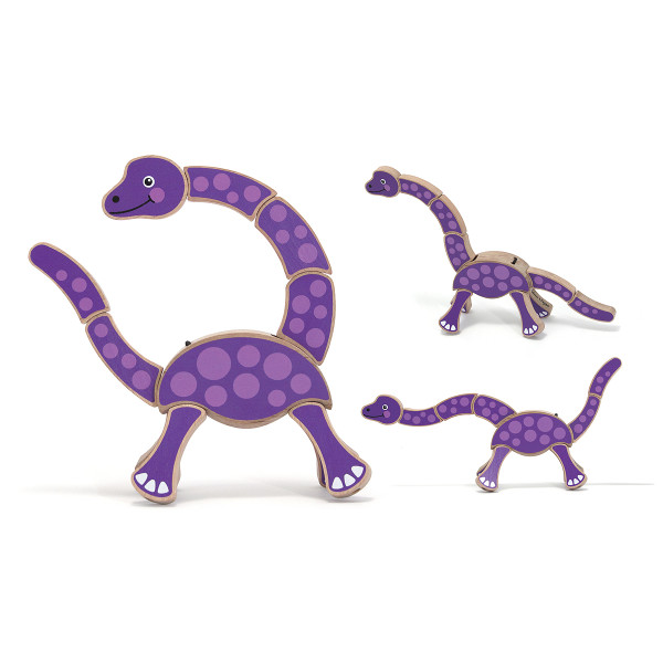 Дерев'яна головоломка "Динозавр" Melissa&Doug (MD3072)