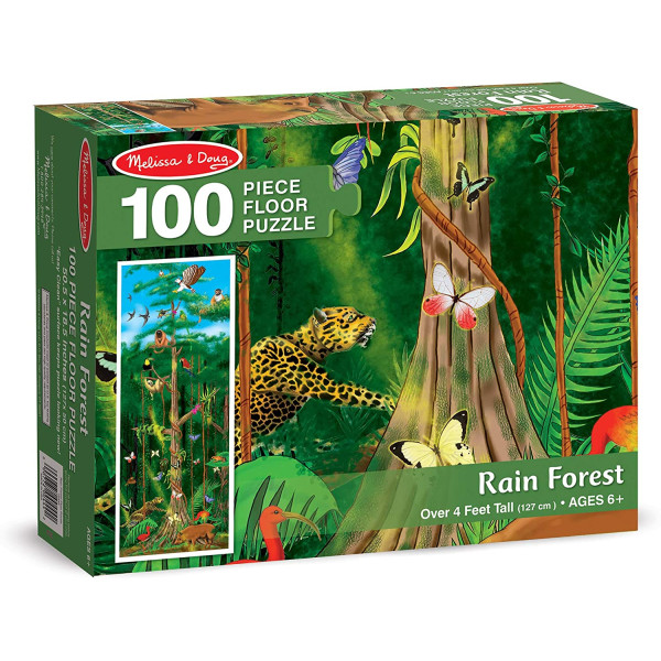 Мега-пазл "Джунглі", 100 елементів Melissa&Doug (MD10444)