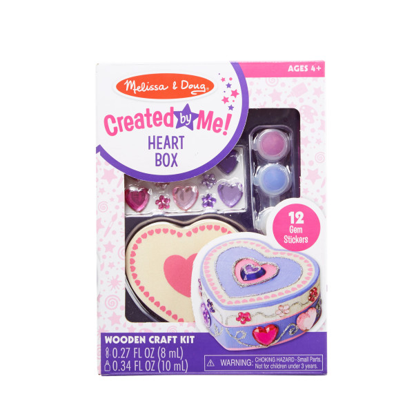 Дерев'яний сундучок - Серце - набір Melissa&Doug (MD18850)