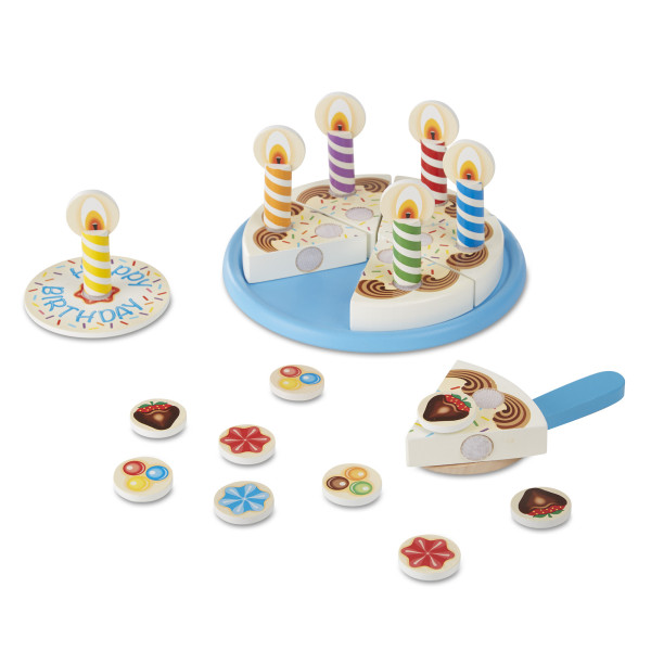 Дерев'яний набір "День народження-торт" Melissa&Doug (MD10511)