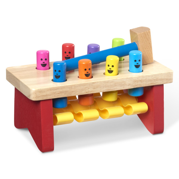 Дерев'яний набір "Забити в лунки"  Melissa&Doug (MD4490)