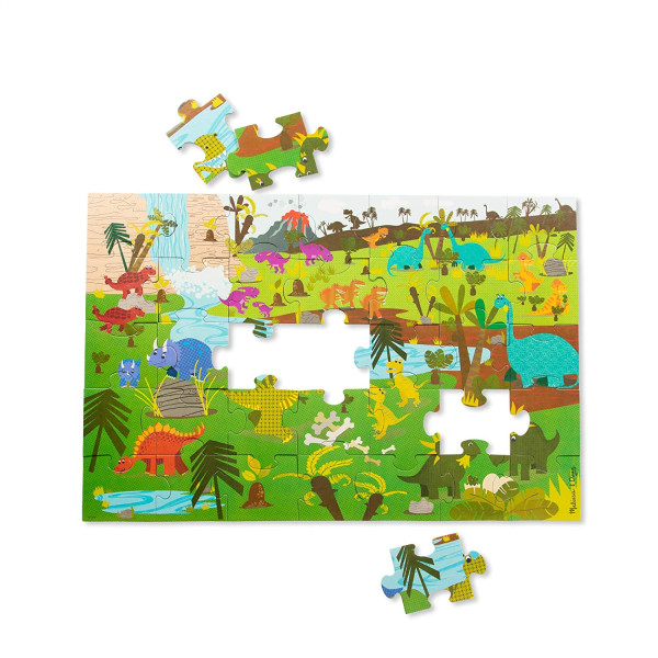 Гігантська головоломка-пазли "Динозаври", 35 ел. Melissa&Doug (MD31370)