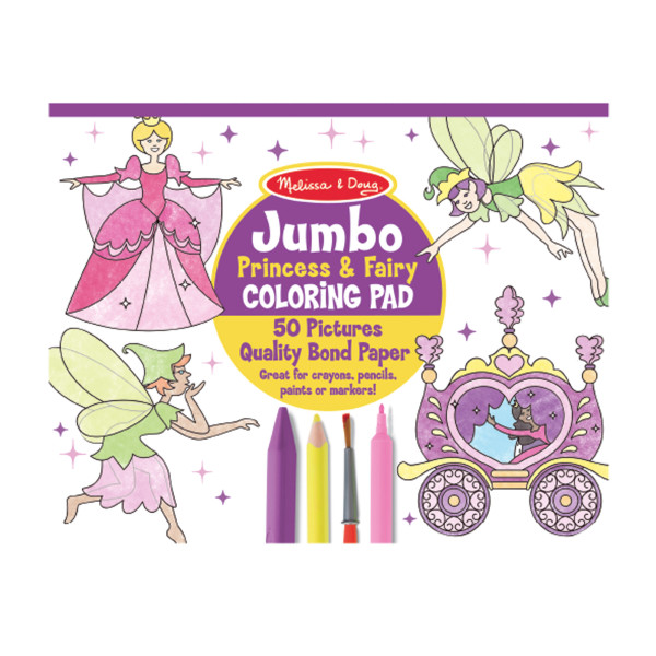 Набір розмальовок "Принцеса і фея" Melissa&Doug (MD4263)