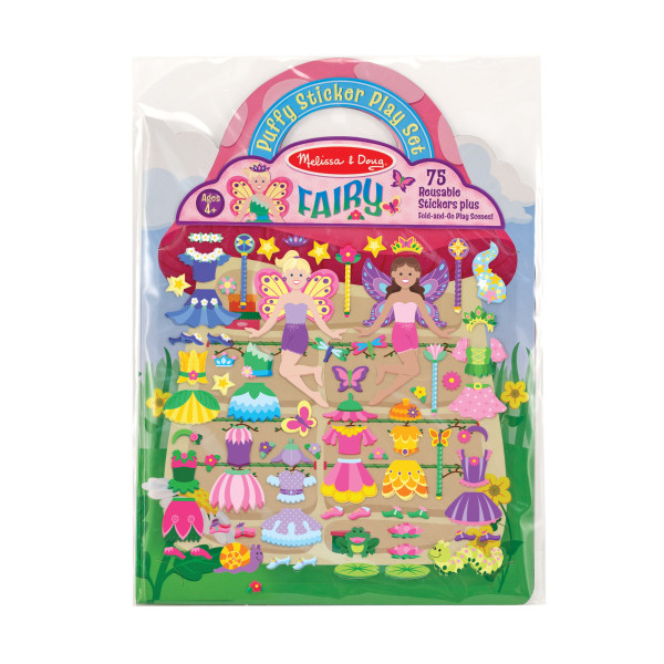 Об'ємні багаторазові наліпки "Феї" Melissa&Doug (MD19414)