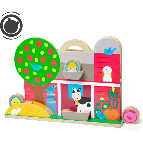 Дерев'яний розвиваючий набір "Ферма" Melissa&Doug (MD30740)