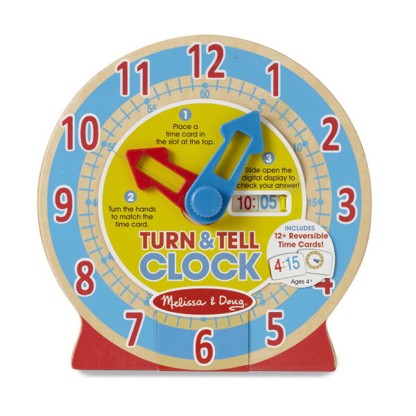 Дерев'яний розумний годинник Melissa&Doug (MD14284)
