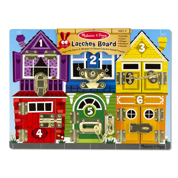 Дерев'яна дошка із засувками Melissa&Doug (MD13785)