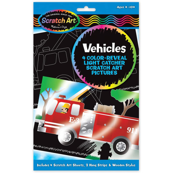 Набір царапок "Транспорт" Melissa&Doug (MD5898)