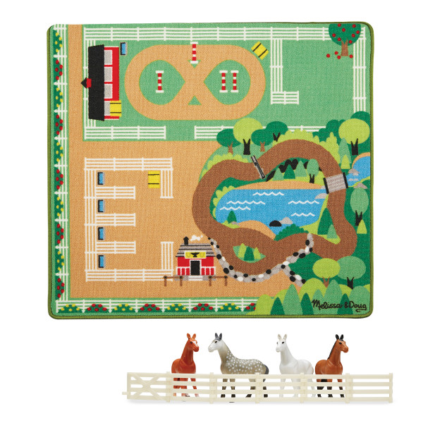 Ігровий килимок з конячками Melissa&Doug (MD9409)