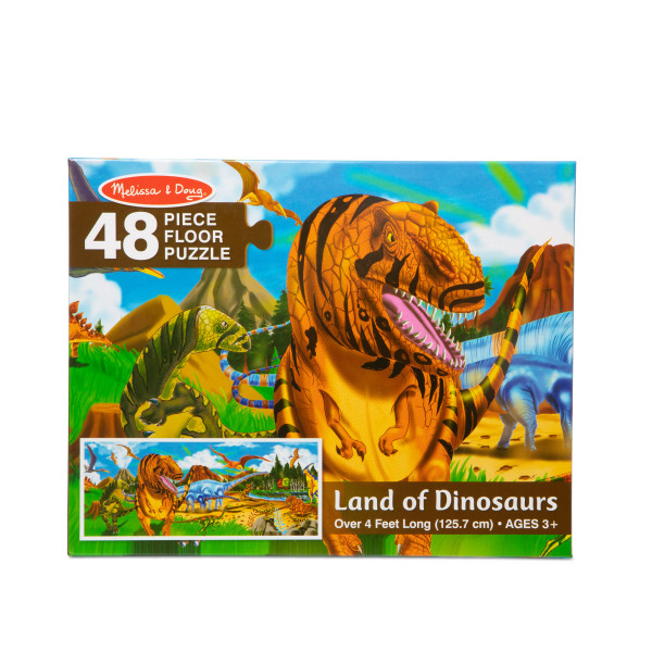 Мега-пазл "Краіна динозаврів", 48 елементів Melissa&Doug (MD10442)