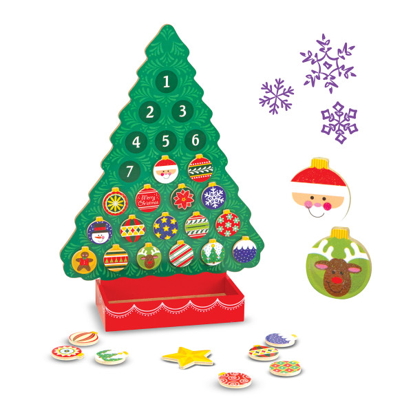 Новорічний дерев'яний магнітний календар Melissa&Doug (MD13571)