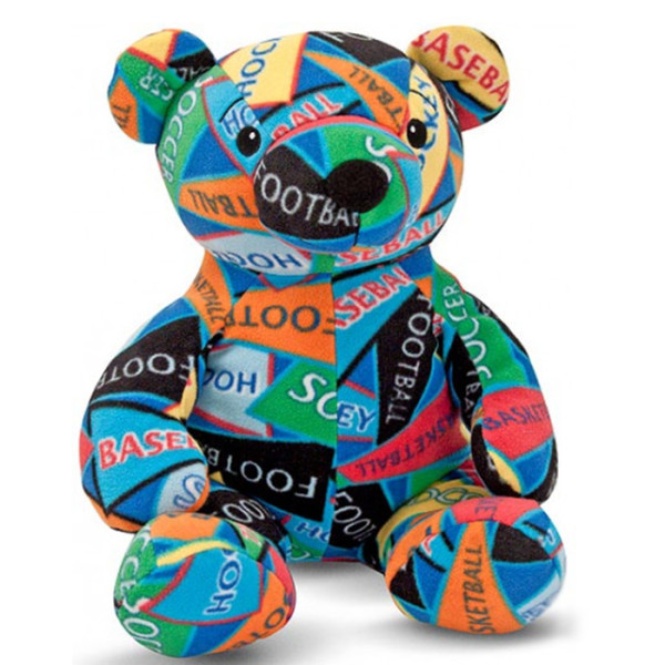 Ведмідь-спортсмен Zach, Beeposh Melissa&Doug (MD7275)