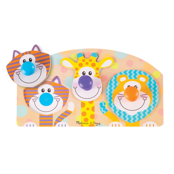 Перший формовий пазл "Тварини сафарі" Melissa&Doug (MD13439)
