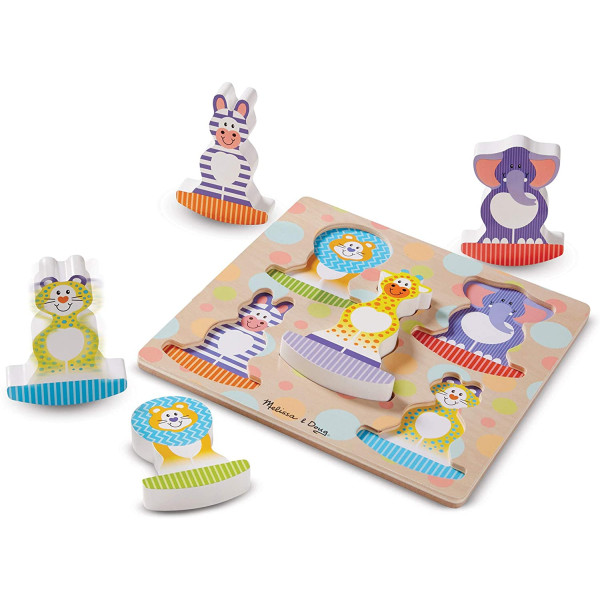 Формовий пазл-качалка "Сафарі" Melissa&Doug (MD1886)