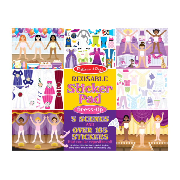 Набір багаторазових наліпок "Мода" Melissa&Doug (MD4198)